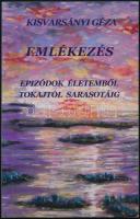Kisvarsányi Géza: Emlékezés. Epizódok életemből Tokajtól Sarasotáig. DEDIKÁLT! USA, 2011. Kiadói papírkötés, jó állapotban.  Korlátozott példányszámban 2012-ben kiadott, kereskedelmi forgalomba nem kerülő memoár (2011-ben a családtagok és barátok - egyszerűbb külsővel - már kézbe vehették). Részlet a könyvből: "Hirtelen a táborban termett legalább száz amerikai katona, fegyverrel. (...) Az erdőből kivonultattak az országútra, ahol a hadosztály összes katonáját körülvették és szabályos menetoszlopban elindítottak Freistadt, majd Zwetl felé. Elkezdünk kiabálni, hej, rossz irányba megyünk, kelet felé! Mi nyugat felé akarunk menni! (...) Nem a szabadságba, hanem a rabszolgaságba és a halálba menetelünk ? mondta a százados. Mi amerikai hadifoglyok vagyunk, és most átadnak minket az orosz bolsevista tömeggyilkosoknak. (...) Többórás menetelés után, Freistadt és Zwetl között a távolban egyszer csak feltűnt valami sötét csík az országúton. Ahogy egyre közelebb értünk, felismertük, hogy orosz katonák zárják le az utat. Mire teljesen megközelítettük őket, hirtelen autóra ültek az amerikaiak és elhajtottak, de ugyanakkor már szuronyos oroszok vették őrizetbe az egész menetoszlopot."  Kisvarsányi Géza (1926-2023), geológus emeritus professzor: "1936-1944 között az egri Dobó István Gimnázium tanulója volt, majd felvételt nyert a Budapesti Műszaki Egyetem gépészmérnöki karára. Az egyetemen a tanítás egy hónap múlva megszakadt és megkezdődött Kisvarsányi Géza több hónapos katonai szolgálata mely során a Gulágot is megjárta. 1947-ben hazaérkezve az ELTE-n kezdte meg tanulmányait, geológusi diplomáját 1952-ben szerezte. Munkáját az ELTE Ásványtani Tanszékén kezdte meg és kimagasló eredményeit számos szakmai anyag őrzi (Parád, Recsk stb.). 1956 decemberének elején - félve az 1956-os megtorlástól ? feleségével (Bognár Éva geológussal, aki később a Missouri Földtani Intézet ny. aligazgatója lett) elhagyták az országot és véglegesen az USA-ban telepedtek le. (...) Feleségével több éven át vezették Sarasotában a magyar klubot, de pár éve leányukhoz Jacksonville-be költöztek, így a klub vezetését átadták Magdolna Patakynak." (dr. Horn János)