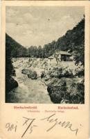 1901 Herkulesfürdő, Baile Herculane; Villanytelep / Electrische Anlage / electric power plant, power station