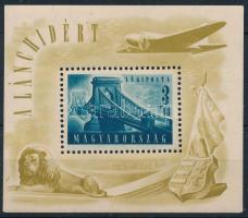 1948 Lánchíd II. blokk (40.000) (kis gumihiba)