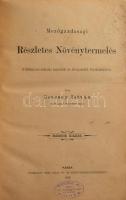 Szecsey István: Mezőgazdasági részletes növénytermelés. Földmives-iskolai tanulók és kisgazdák használatára. Kassa, 1898, Ries Lajos-ny., VII+(1)+232 p. Második kiadás. + Hozzákötve: A mezőgazdasági növénytermelés általános alapismeretei. Földmives iskolai tanulók és kisgazdák használatára. Kassa, 1898, Ries Lajos-ny., VI+133 p. Harmadik kiadás. Korabeli egészvászon-kötésben, megviselt, foltos borítóval, sérült gerinccel, részben szétváló fűzéssel, egy-két sérült, kijáró lappal, helyenként penészfoltokkal.