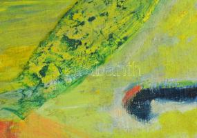 Jelzés nélkül: Színes kép. Olaj, vászon. Apró felületi sérülésekkel. Fakeretben. 30×40 cm