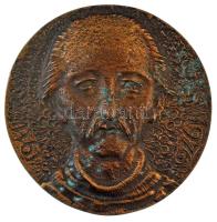 DN "Lajos Árpád 1911-1976 / Ózdi Lajos Honismereti Kör" kétoldalas, öntött bronz emlékérem (68,5mm) T:AU, patina