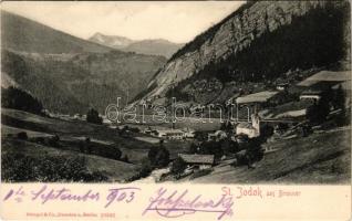 1903 St. Jodok am Brenner (Südtirol), general view. Stengel &amp; Co. 10342. (EK)