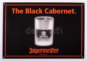 Jägermeister műanyag reklám tábla, 30,5x40,5 cm