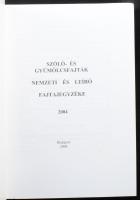 Szőlő- és gyümölcsfajták. Nemzeti fajtajegyzék. Szaporításra egyedileg engedélyezett fajták jegyzéke...
