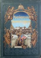 Esztergom vármegye - Győr vármegye (Magyarország vármegyéi és városai. Szerkeszti: Borovszky Samu) [Két mű egybekötve, kiadói kolligátum.] Budapest, [1909-1910]. Országos Monográfia Társaság (Légrády Testvérek ny.) XII + 471 + [1] p. + 1 t. (színes, hártyapapírral védett) + 1 térkép (színes, kihajtható); [8] + 464 p + 2 t. (színes, hártyapapírral védett) + 2 térkép (színes, kihajtható). Első kiadás. A Borovszky Samu helytörténész által 1896-ban megindított, gazdagon illusztrált, ünnepi honismereti sorozat 1914-ig számos megye természetföldrajzát, néprajzát, történelmét, gazdaságát és helyi társadalmát mutatta be. A sorozat utolsó éveiből való köteteink egységes szerkesztési renddel bírnak: első részükben a vármegye községeinek és központi városának részletes méltatásán kívül a megye döntően magyar népének néprajzi leírása, valamint oktatás- és egyházügye, törvénykezési rendszerének, mezőgazdasági, ipari és kereskedelmi életének jellemzése található. A megye kulturális potenciáljának jellemzéseként az itt született vagy itt alkotó írók, szerzők, művészek és tudósok, valamint a helyi hírlapirodalom munkatársainak méltatását találjuk. Monográfiáink második részébe részletes megyetörténet, melynek történeti íve az őskori régészeti emlékektől a dualizmus korának lázas fejlesztési koráig terjed, végül a vármegye nemes családjainak bemutatása zárja a művet. Az Esztergom és Győr megyei munkatársak a megyék némileg eltérő adottságai miatt más-más témákat emelnek ki: Esztergom megye bányászata és faipara nagyobb hangsúlyt kap, Győr megyében pedig a gyáripar és kereskedelem kap bővebb jellemzést. Esztergom megye történetét nagyrészt az érsekség politikai húzásokban gazdag históriája alkotja, Győr megyében szélesebb társadalomtörténeti rajzot kapunk. Mindkét kötet szövegét gazdag illusztrációs anyag kíséri: városképek és vidéki úri lakok, parkok és kastélybelsők, bankhomlokzatok, bányák és ipari üzemek felvételei. A nagyívű, ünnepi vármegye-monográfiák szöveg- és képanyagából egy prosperáló, boldogságra ítélt Duna-menti régió összképe bontakozik ki. Az enyhén rozsdafoltos első előzéken kisebb sérülés, példányunk hátsó repülő előzéke hiányzik. Aranyozott, festett, illusztrált, vaknyomásos, sérült, javított gerincű, enyhén kopott kiadói egészvászon kötésben (Gottermayer Nándor, Budapest), vörös festésű lapszélekkel.