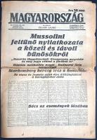 [Folyóirat] A "Magyarország" politikai napilap lapszáma Dolfuss osztrák kancellár meggyilk...