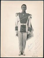 1962 Pataky Jenő (1914-1996) színész dedikációja őt ábrázoló fotón, 24x18 cm