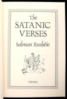 Rushdie, Salman: The Satanic Verses. USA, 1989, Viking. Kiadói papírkötés, jó állapotban