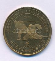 2018. 50Ft Cu-Ni "Jégkorong Világbajnokság" T:PP patina