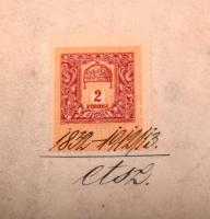 1913 Kolozsvár, a Kolozsvári M. Kir. Ferenc József Tudományegyetem által kiállított jogi doktori dip...