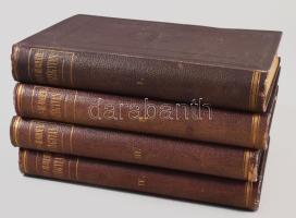 [Leroy-Beaulieu, Paul (1843-1916)] Leroy-Beaulieu P.: Pénzügytan I-IV. Bp., 1879, MTA. Kiadói egészvászon kötés, festett lapélek, kissé kopottas állapotban.