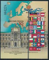 1986 Európai Biztonsági és együttműködési értekezlet (X.) vágott blokk (5.000)