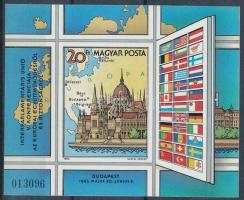 1983 Interparlementáris unió (I.) vágott blokk (3.200)