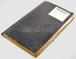 Lechner Gyula (1841-1914) festőművész okmány hagyatéka, Kismarty-Lechner Loránd (1883-1963) építész, Kismarty-Lechner Jenő fivére, Lechner Ödön unokaöccse által összegyűjtve és kísérő szövegeivel. Életrajza, iskolai bizonyítványok, oklevelek, levelezések, korabeli híres személyek aláírásaival, Beöthy Zsolt, Keleti Gusztáv, Wenczel Gusztáv, Benedikt Lajos, stb. Halotti búcsúztatója. Érdekes anyag. Több mint 100 okmány és levél