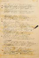 Lechner Gyula (1841-1914) festőművész okmány hagyatéka, Kismarty-Lechner Loránd (1883-1963) építész,...