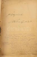 Lechner Gyula (1841-1914) festőművész okmány hagyatéka, Kismarty-Lechner Loránd (1883-1963) építész,...