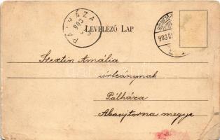 1903 Hódmezővásárhely, Római katolikus leánynevelő intézet. Grossmann Benedek utóda kiadása (b)