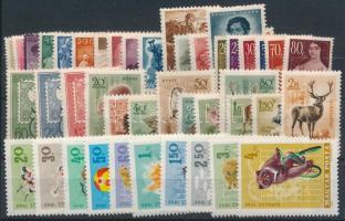 Kis tétel stecklapon az 1940-es és 1980-as évek közötti időszakból, benne 43 db bélyeg