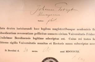 1911 Berlin, Universitas Friderica Guilelma Berolinensis (Friedrich-Wilhelms-Universität, ma Berlini...