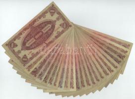 1945. 10.000P (23x) mind "MNB" bélyeggel, az egyik fekete "Országos Egészség Védelem&...