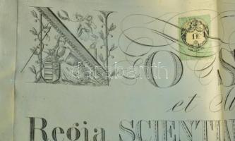 1873 Lechner Károly (1850-1922) orvos, egyetemi tanár, Lechner Ödön testvére, orvosi diplomája Krupp...