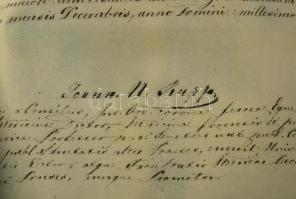 1873 Lechner Károly (1850-1922) orvos, egyetemi tanár, Lechner Ödön testvére, orvosi diplomája Krupp...