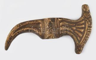 Cserkész fokos, réz. Esztergom felirattal 15 cm