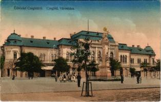 1915 Cegléd, Városháza. Sebők Béla kiadása (EK)