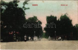 1907 Gödöllő, Király út. Wilszky Vladimirné kiadása (fl)