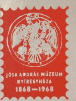 Jósa András Nyíregyháza 1868-1968 2 különböző levélzáró 4-es és 5-ös csík