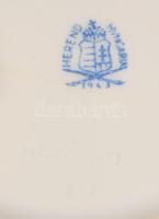 Herend Apponyi rózsa mintás tál. Jelzett, minimális kopással, d 19 cm