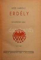 Kós Károly: Erdély. Kultúrtörténeti vázlat. Kolozsvár, Erdélyi Szépmíves Céh. Kiadói egészvászon köt...