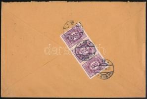 1924 Levél Bécsbe, ott portózva / Cover with postage due