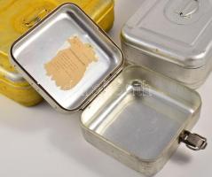 2 db uzsonnás és egy eü fém doboz