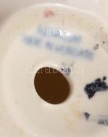 Aquincum aquazur csibe. Kézzel festett, jelzett, hibátlan. terv: Őz-Szabó Antónia. 6 cm