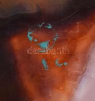 Yaszilkiv mázas kerámia, bika formájú majolika kiöntő, jelzett, hibátlan d25x26 cm