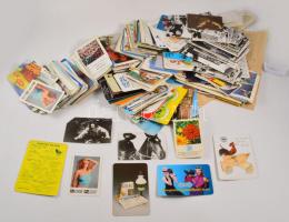 Kb. 400 db kártyanaptár + vegyes színészfotók