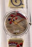 Swatch órák 4 db klf + 1 db Terra Lusso karóra, mind jó állapotban, nagyrészt eredeti tokkal