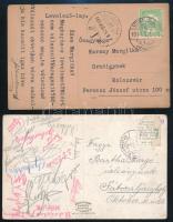 Sátoraljaújhely Athletikai Club futball csapata aláírt lapja + egy másik lap