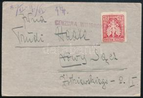 ~1914 Cenzúrázott levél / Censored cover