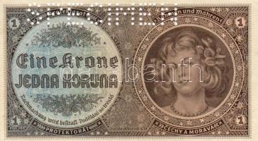 D. Reich/Cseh-Morva Protektorátus 1940 1K  "specimen" T:I