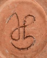 Gorka Lívia (1925-2011): Türkiz-sárga madaras váza, festett mázas kerámia, jelzett, hibátlan m: 12 c...