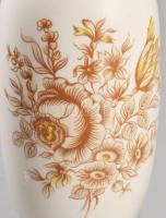 Hollóházi porcleán váza Tisza Kupa Vizilabda verseny díj, jelzett, hibátlan, m: 17 cm