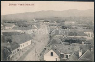 1915 Tábori posta képeslap / Field postcard "Vörös Kereszt Kisegítő Kórháza Vámosmikola"