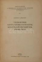 Gerics József: Legkorábbi gesta-szerkesztéseink keletkezésrendjének problémái. Értekezések a Történeti Tudományok Köréből új sorozat 22. Bp., 1961, Akadémiai, 113 p. Kiadói papírkötés, jó állapotban. Megjelent 600 példányban.