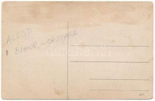 Élesd, Alesd; Fő tér, Karbonár János, Sternberg Ignác, Novák Kálmán üzlete és fodrászat / main squar...