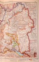 1937 Andrees Handatlas. Ausgewählte, völlig neu bearbeitete Ausgabe in einem Bande. Herausgegeben vo...