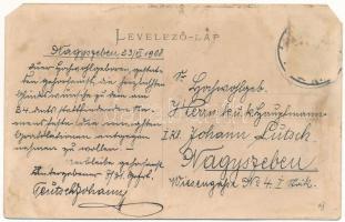 1908 Sárkány, Schirkonyen, Sercaia (Brassó); Ev. Kirche / Evangélikus templom / Lutheran church (ázo...