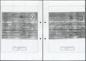 John Off (Dánia): Postautalványok Magyarországon 1868-1876 &amp; Az 1871-es levelezőlapok, 1996-...